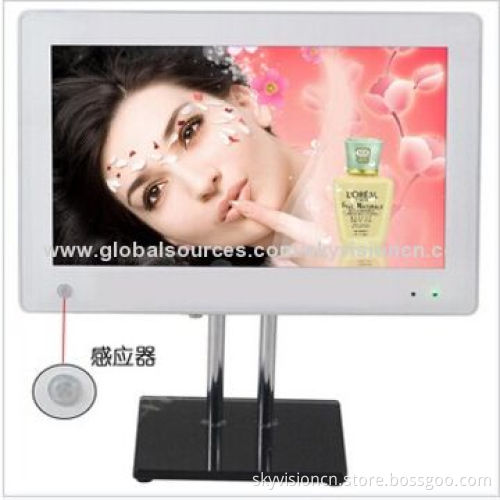 12-inch LED digital photo frame with montion sensor, 800x600 pixels, wall mountable